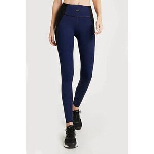 Daquini Velocity Black & Blue Leggings Small